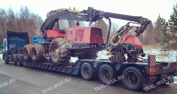 Перевозка негабаритного груза